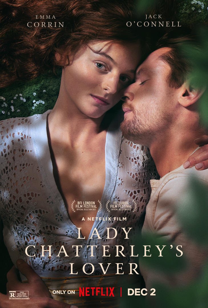 Emma Corrin and Jack O'Connell in Lady Chatterley's Lover (2022)