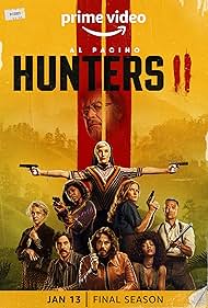 Lena Olin, Carol Kane, Logan Lerman, Louis Ozawa, Jerrika Hinton, Kate Mulvany, and Tiffany Boone in Hunters (2020)