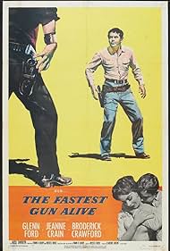 Glenn Ford and Jeanne Crain in The Fastest Gun Alive (1956)