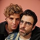 Zachary Quinto and Lukas Gage at an event for Down Low (2023)
