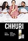 Anurag Kashyap, Tisca Chopra, and Surveen Chawla in Chhuri (2017)