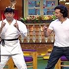 Chandan Prabhakar and Tiger Shroff in The Kapil Sharma Show (2016)