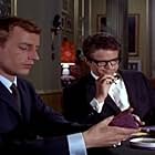 Warren Beatty and Peter Blythe in Kaleidoscope (1966)