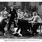 James Stewart, Jean Arthur, Spring Byington, Edward Arnold, Mischa Auer, Mary Forbes, Ann Miller, and Dub Taylor in You Can't Take It with You (1938)