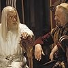 Ian McKellen and Bernard Hill in The Lord of the Rings: The Two Towers (2002)