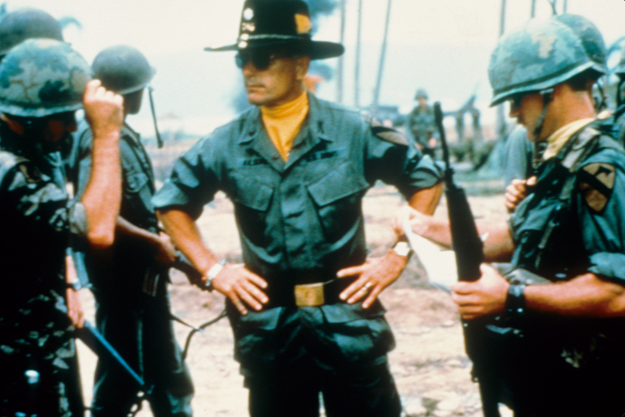 Robert Duvall and Martin Sheen in Apocalypse Now (1979)