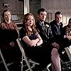 Lauren Ambrose, Freddy Rodríguez, Frances Conroy, Michael C. Hall, and Peter Krause in Six Feet Under (2001)