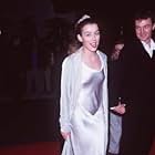 Olivia Williams at an event for The Postman (1997)