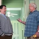 Chevy Chase and Ed Helms in Vacation (2015)