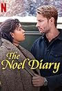 Justin Hartley and Barrett Doss in The Noel Diary (2022)