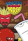 Dave Willis, Carey Means, and Dana Snyder in Aqua Teen Hunger Force (2000)