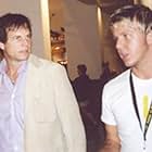 Ryan Thomas Brockington and Bill Paxton at the Premiere of Frailty (2001)