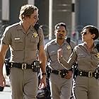 Michael Peña, Dax Shepard, and Rosa Salazar in CHIPS (2017)