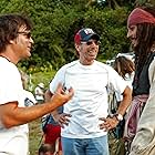 Johnny Depp, Jerry Bruckheimer, and Gore Verbinski in Pirates of the Caribbean: Dead Man's Chest (2006)