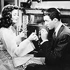 Katharine Hepburn and James Stewart in The Philadelphia Story (1940)