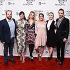 Alessandro Nivola, Juno Temple, Liz W. Garcia, Maggie Siff, and Olivia Luccardi at an event for One Percent More Humid (2017)