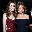 Jane Fonda and Anne Hathaway at an event for The 83rd Annual Academy Awards (2011)
