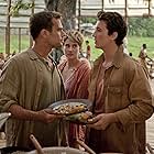 Shailene Woodley, Miles Teller, and Theo James in The Divergent Series: Insurgent (2015)