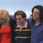 Philip Haldiman, Tommy Wiseau, and Juliette Danielle in The Room (2003)