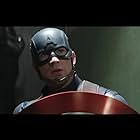 Chris Evans and Sebastian Stan in Captain America: Civil War (2016)