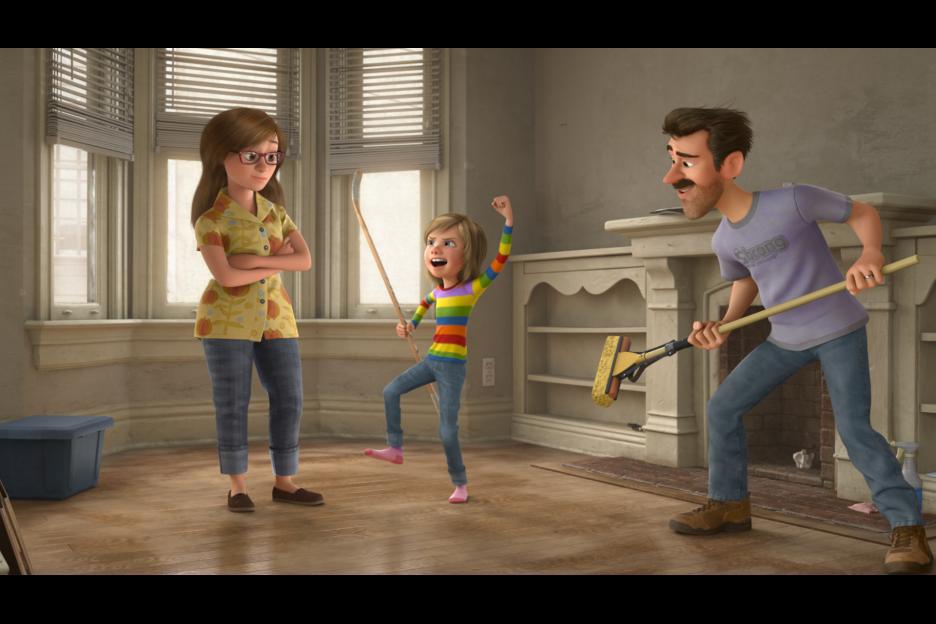 Diane Lane, Kyle MacLachlan, and Kaitlyn Dias in Inside Out (2015)