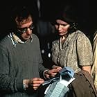 Woody Allen and Mia Farrow in The Purple Rose of Cairo (1985)