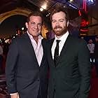 Executive producers Charles Newirth (L) and Stephen Broussard attend The Los Angeles World Premiere of Marvel Studios "Doctor Strange in Hollywood, CA on Oct. 20th, 2016