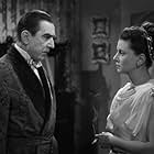 Bela Lugosi and Lenore Aubert in Abbott and Costello Meet Frankenstein (1948)