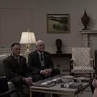 Molly Parker, Larry Pine, and Curtiss Cook in House of Cards (2013)