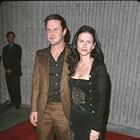 David Arquette and Courteney Cox at an event for Scream 3 (2000)