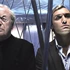 Jude Law and Michael Caine in Sleuth (2007)