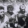 Clint Eastwood, Lee Van Cleef, and Eli Wallach in Il buono, il brutto, il cattivo (1966)