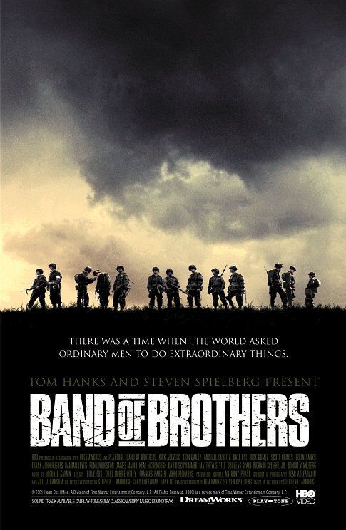 Donnie Wahlberg, Scott Grimes, Damian Lewis, Ron Livingston, Shane Taylor, and Peter Youngblood Hills in Band of Brothers (2001)