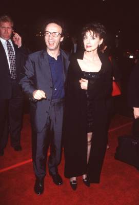 Roberto Benigni and Nicoletta Braschi at an event for Life Is Beautiful (1997)