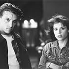 Neve Campbell and Skeet Ulrich in Scream (1996)