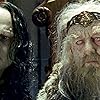 Brad Dourif and Bernard Hill in The Lord of the Rings: The Two Towers (2002)