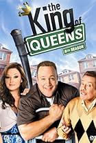 Jerry Stiller, Kevin James, and Leah Remini in The King of Queens (1998)
