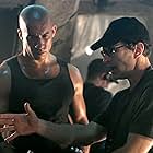 Vin Diesel and David Twohy in The Chronicles of Riddick (2004)