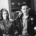 David Arquette and Courteney Cox in Scream (1996)