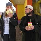 Kevin Smith and Jason Mewes in Clerks II (2006)