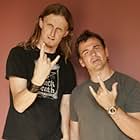 Sam Dunn and Scot McFadyen at an event for Metal: A Headbanger's Journey (2005)