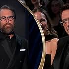Robert Downey Jr., Sam Rockwell, and Susan Downey in The Oscars (2024)