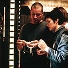 Winona Ryder and Jean-Pierre Jeunet in Alien: Resurrection (1997)