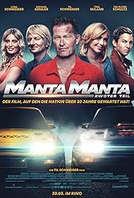 Til Schweiger, Michael Kessler, Tina Ruland, Tim Oliver Schultz, and Luna Schweiger in Manta, Manta: Legacy (2023)