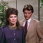 Linda Hamilton and Bryan Cranston in Murder, She Wrote (1984)
