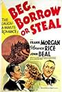 John Beal, Frank Morgan, and Florence Rice in Beg, Borrow or Steal (1937)