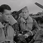 Tom Busby, Robert Easton, and Al Waxman in The War Lover (1962)