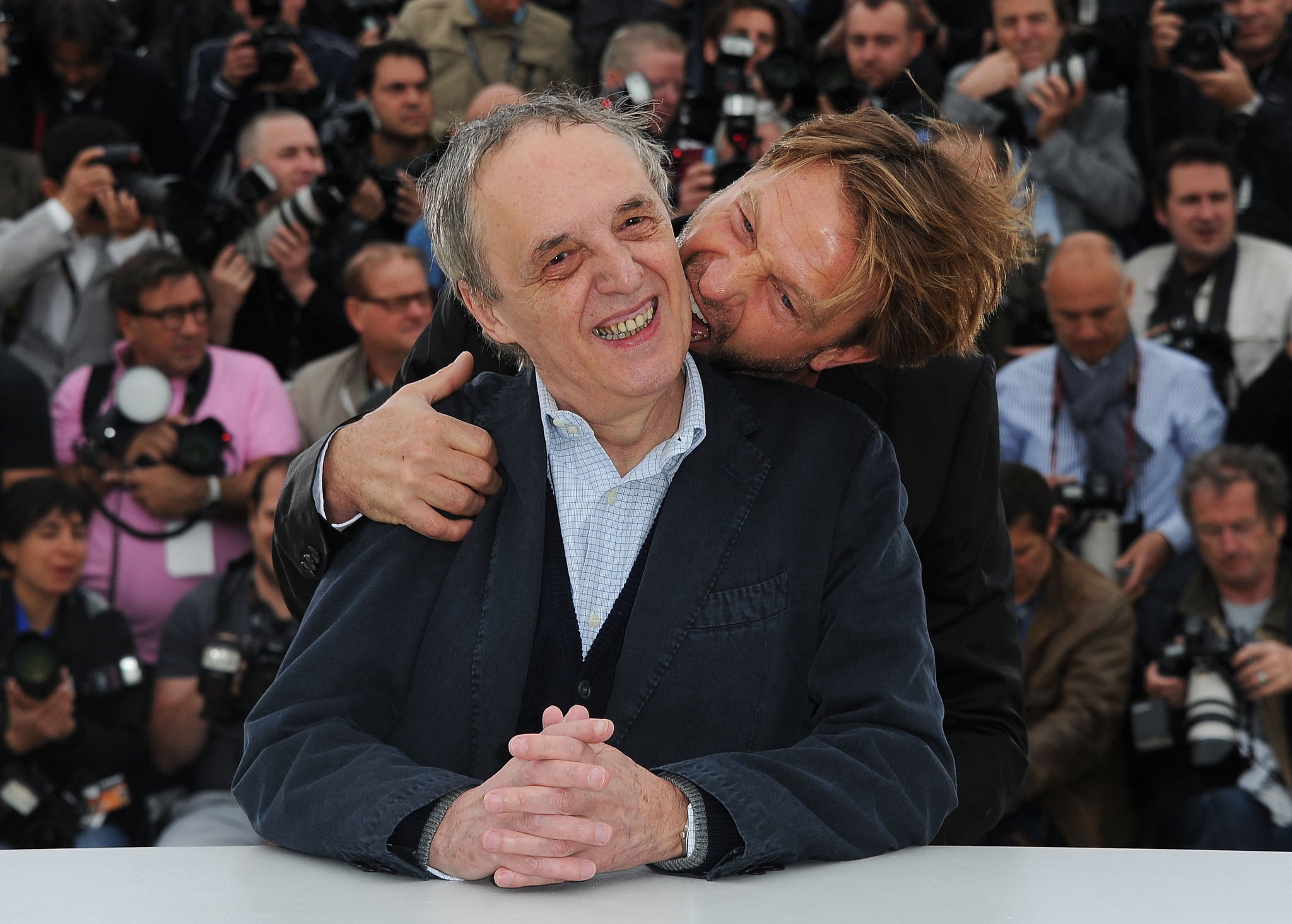 Dario Argento and Thomas Kretschmann at an event for Dracula 3D (2012)