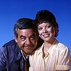 Tom Bosley and Erin Moran in Happy Days (1974)