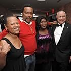 Lee Daniels, Colin Powell, Sapphire, and Gabourey Sidibe at an event for Precious (2009)